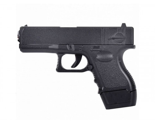 Пистолет металлический Glock 17 mini G.16 14см в/к