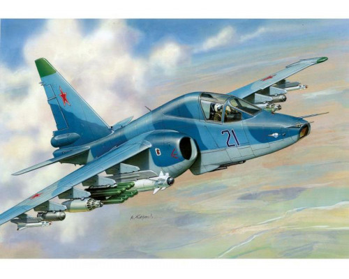 Сборная модель ZVEZDA Российский истребитель танков Су-39, 1/72