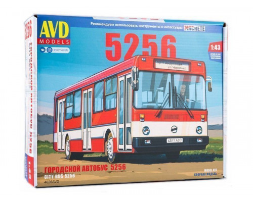 Сборная модель AVD Ликинский автобус 5256, 1/43