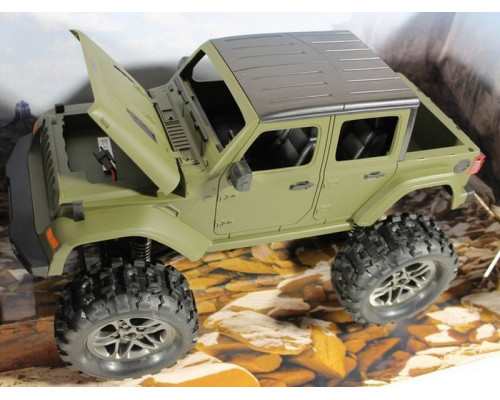 Радиоуправляемый краулер Double Eagle JEEP 1:14 4WD 2.4G (кузов пикап)