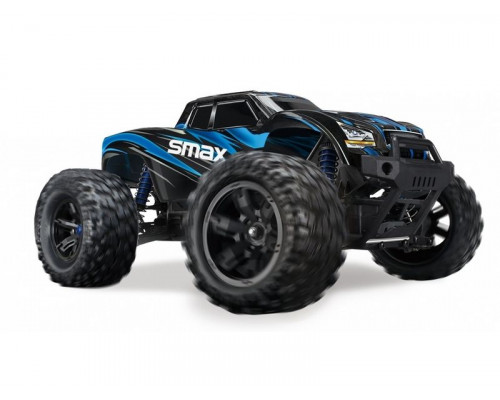 Радиоуправляемый монстр Remo Hobby SMAX (синий) 4WD 2.4G 1/16 RTR