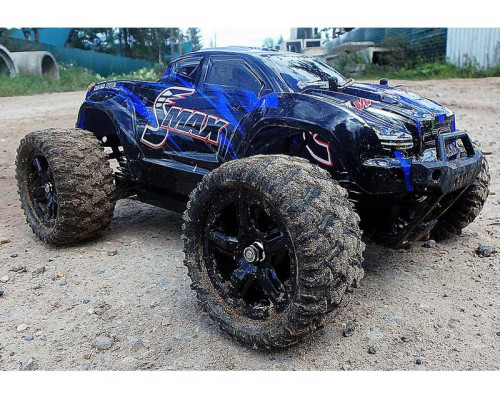 Радиоуправляемый монстр Remo Hobby SMAX (синий) 4WD 2.4G 1/16 RTR