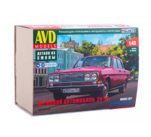 Сборная модель AVD Легковой автомобиль  24-16, 1/43