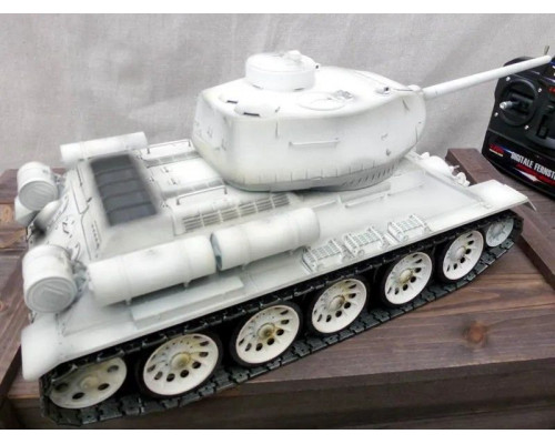 Р/У танк Taigen 1/16 T34-85 (СССР) V3 2.4G (зимний)