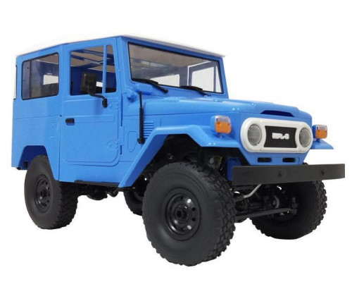 Радиоуправляемая машина WPL японский внедорожник FJ40 (голубая) 4WD 2.4G 1/16 RTR