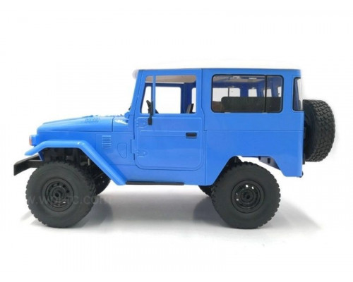 Радиоуправляемая машина WPL японский внедорожник FJ40 (голубая) 4WD 2.4G 1/16 RTR