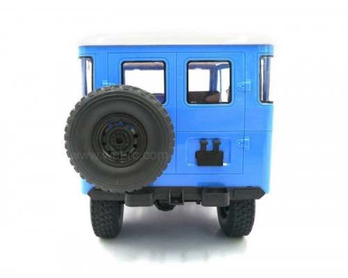 Радиоуправляемая машина WPL японский внедорожник FJ40 (голубая) 4WD 2.4G 1/16 RTR