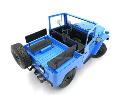 Радиоуправляемая машина WPL японский внедорожник FJ40 (голубая) 4WD 2.4G 1/16 RTR