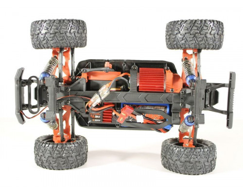 Радиоуправляемый монстр Remo Hobby SMAX UPGRADE V2.0 (красный) 4WD 2.4G 1/16 RTR