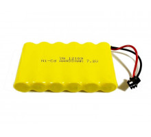 Аккумулятор Ni-Cd 400mAh, 7.2V, SM для Huina 1560, 1571