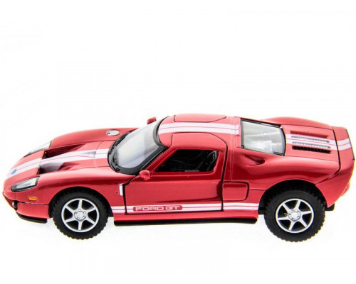 Машина Kinsmart 1:36 Ford GT 2006 инерция (1/12шт.) б/к