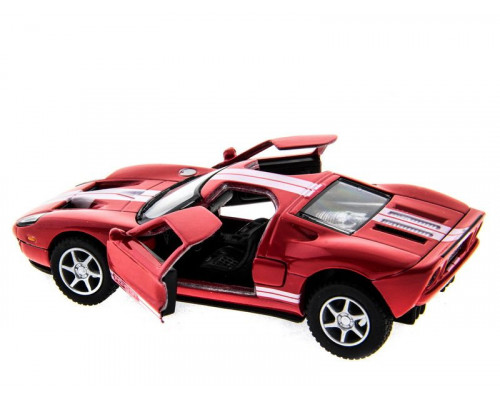 Машина Kinsmart 1:36 Ford GT 2006 инерция (1/12шт.) б/к