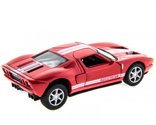 Машина Kinsmart 1:36 Ford GT 2006 инерция (1/12шт.) б/к