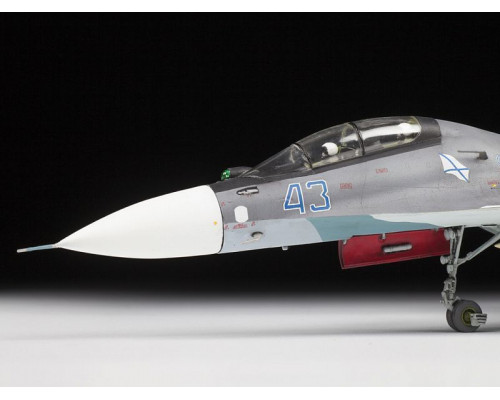 Сборная модель ZVEZDA Российский истребитель Су-30СМ, 1/72