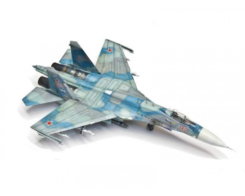 Сборная модель ZVEZDA Российский истребитель Су-30СМ, 1/72