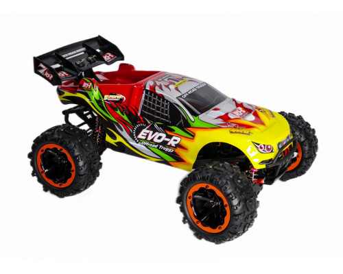 Радиоуправляемая трагги Remo Hobby EVO-R Brushless UPGRADE (красная) 4WD 2.4G 1/8 RTR