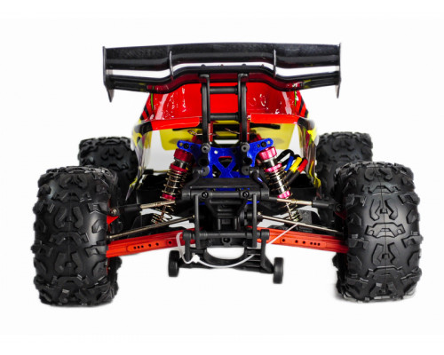 Радиоуправляемая трагги Remo Hobby EVO-R Brushless UPGRADE (красная) 4WD 2.4G 1/8 RTR