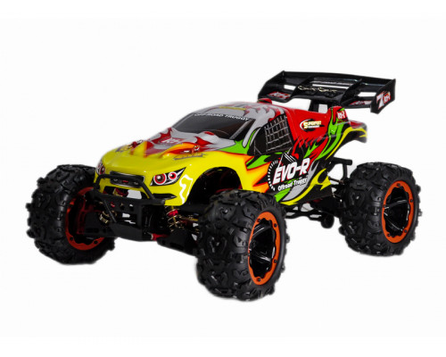 Радиоуправляемая трагги Remo Hobby EVO-R Brushless UPGRADE (красная) 4WD 2.4G 1/8 RTR