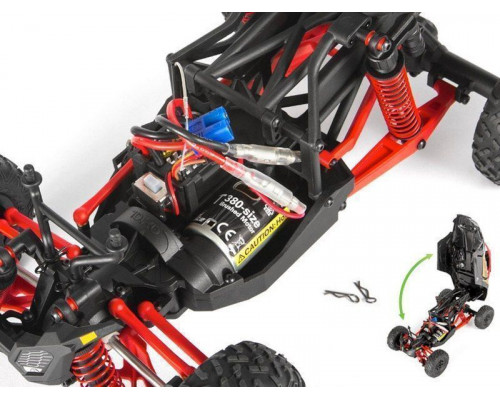 Радиоуправляемый багги Axial Yeti Jr. Can-Am Maverick 4WD 1:18 RTR