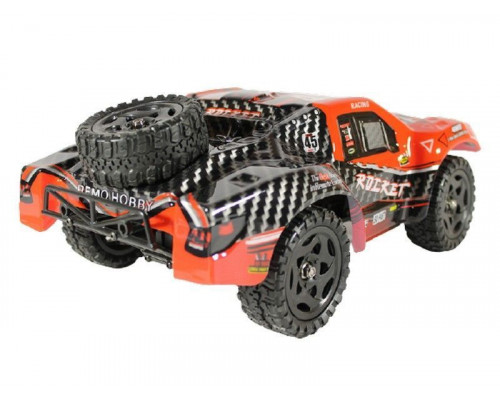 Радиоуправляемый шорт-корс Remo Hobby Rocket Brushless V2.0 (красный) 4WD 2.4G 1/16 RTR