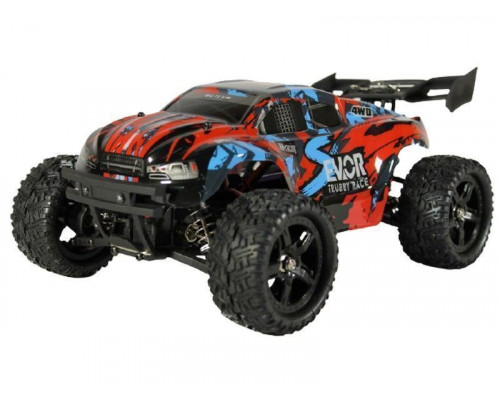 Радиоуправляемая трагги Remo Hobby S EVO-R Brushless V2.0 (красная) 4WD 2.4G 1/16 RTR