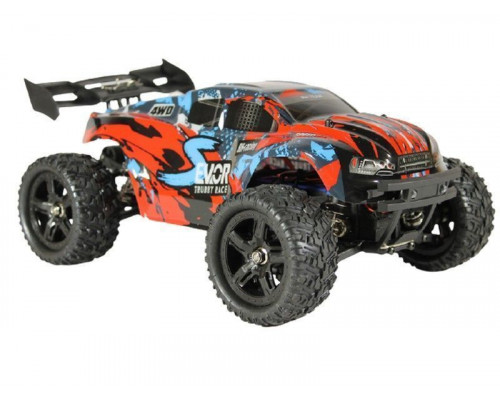 Радиоуправляемая трагги Remo Hobby S EVO-R Brushless V2.0 (красная) 4WD 2.4G 1/16 RTR