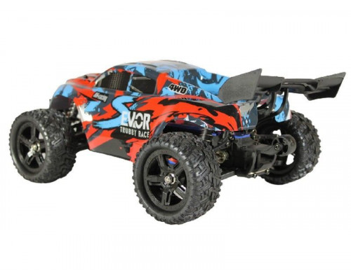 Радиоуправляемая трагги Remo Hobby S EVO-R Brushless V2.0 (красная) 4WD 2.4G 1/16 RTR