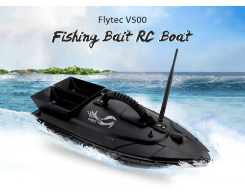 Радиоуправляемый катер для рыбалки Flytec V500 2.4G RTR