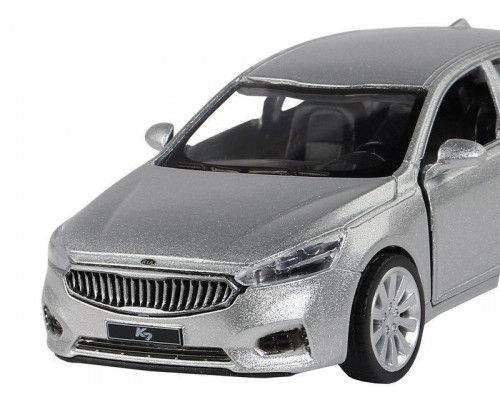 Машина АВТОПАНОРАМА KIA K7, серебряный, 1/41, инерция, в/к 17,5*12,5*6,5 см