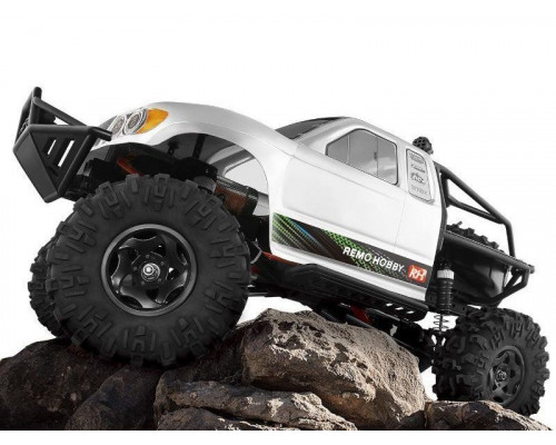 Радиоуправляемый краулер Remo Hobby Trial Rigs Truck (серебристый) 4WD 2.4G 1/10 RTR