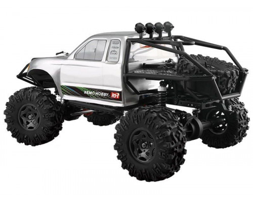 Радиоуправляемый краулер Remo Hobby Trial Rigs Truck (серебристый) 4WD 2.4G 1/10 RTR