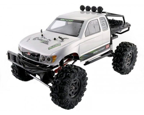 Радиоуправляемый краулер Remo Hobby Trial Rigs Truck (серебристый) 4WD 2.4G 1/10 RTR